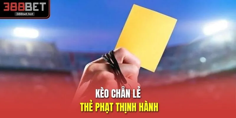 Kèo chẵn lẻ thẻ phạt thịnh hành 