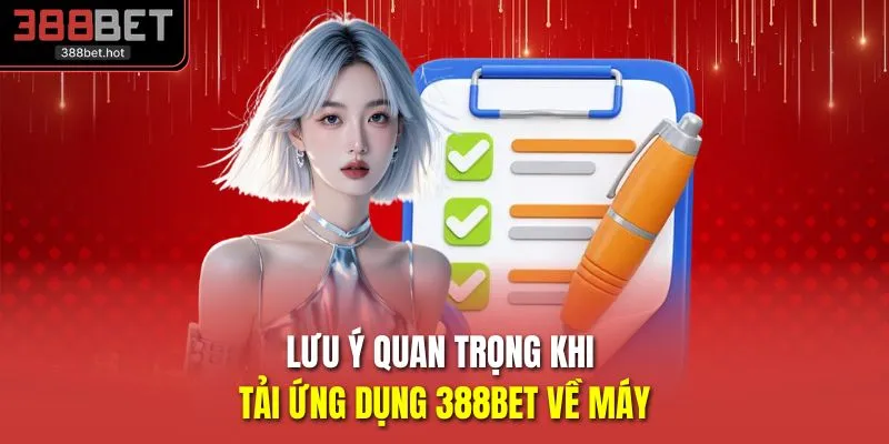 Lưu ý quan trọng khi tải ứng dụng 388BET về máy 